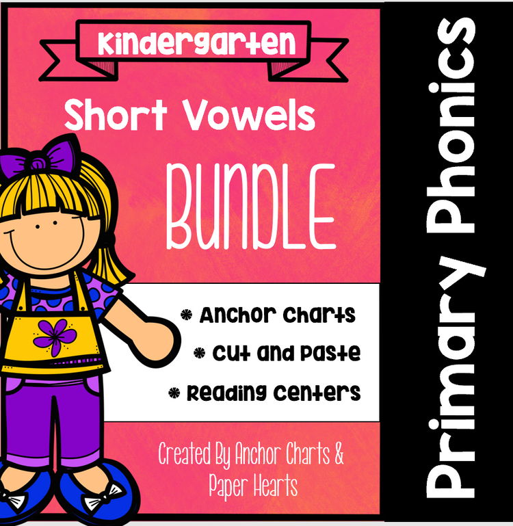 Fun and Engaging Short Vowel Activities for Kindergarten and First Gra ...