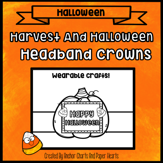 Halloween & Harvest Headband Crowns | Printable Craft for PreK-3